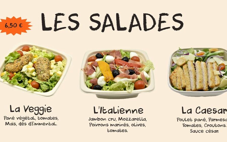 Les salades fraîcheur !