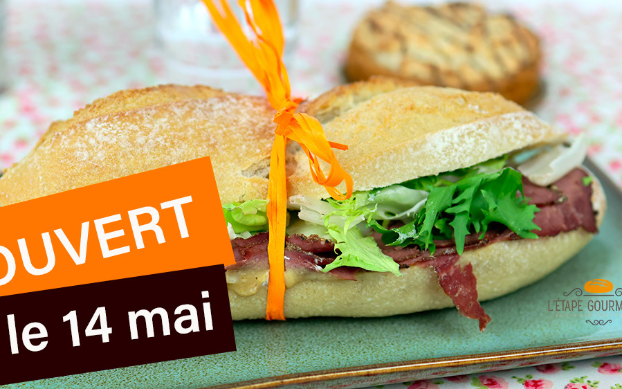 Nous sommes ouverts le 14 mai