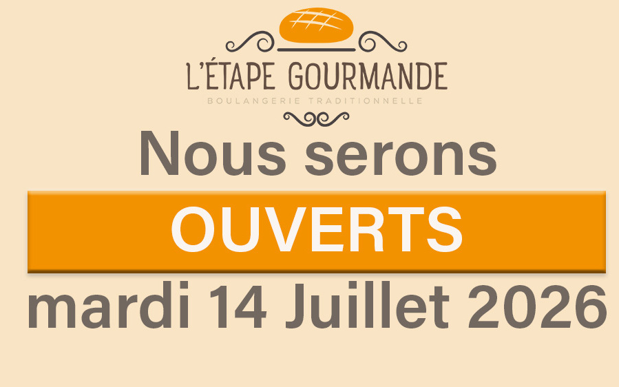 Mardi 14 juillet